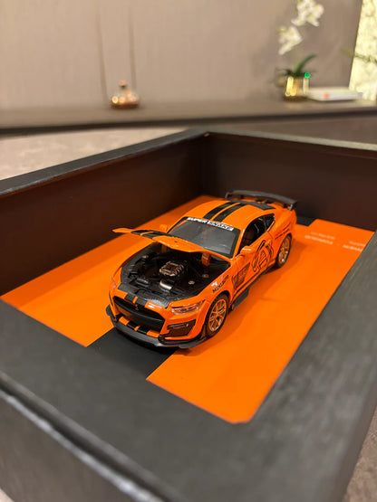 موستنج Mustang Shelby GT500 3D Shadow Box Wall Art (Orange) – 32cm x 23cm